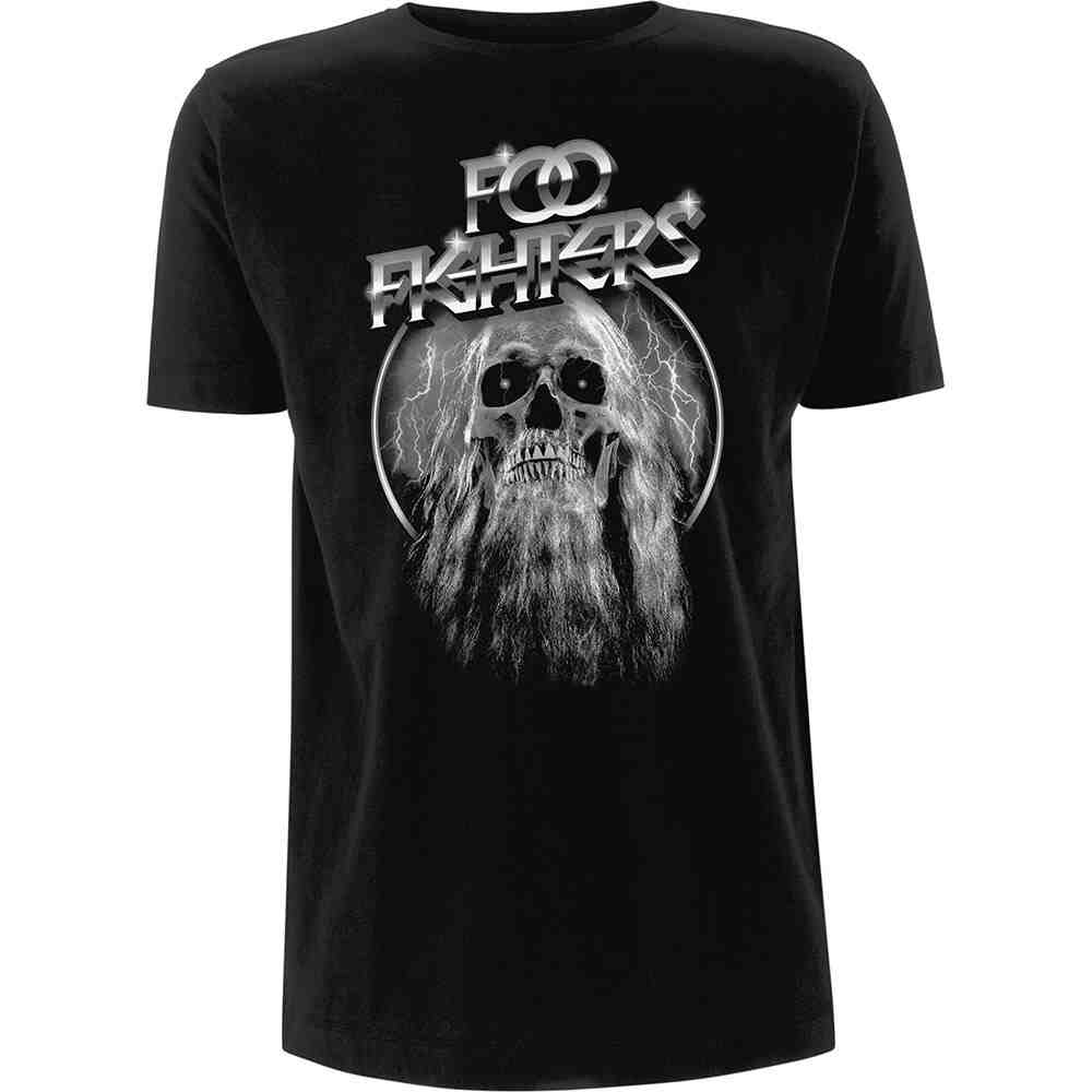 FOO FIGHTERS フーファイターズ (10月 来日 ) - BEARDED SKULL / Tシャツ / メンズ - PGS